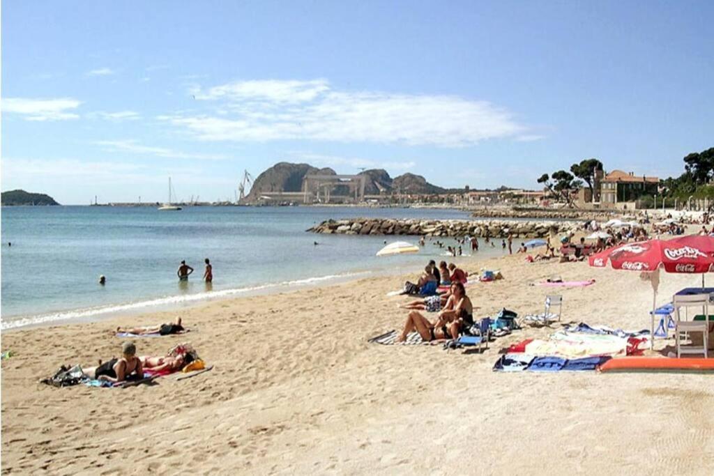 Blue Summer Vibes Mini Studio For Two, Ac, Parking, Beach At 50M, Spa Access -2 라시오타 외부 사진