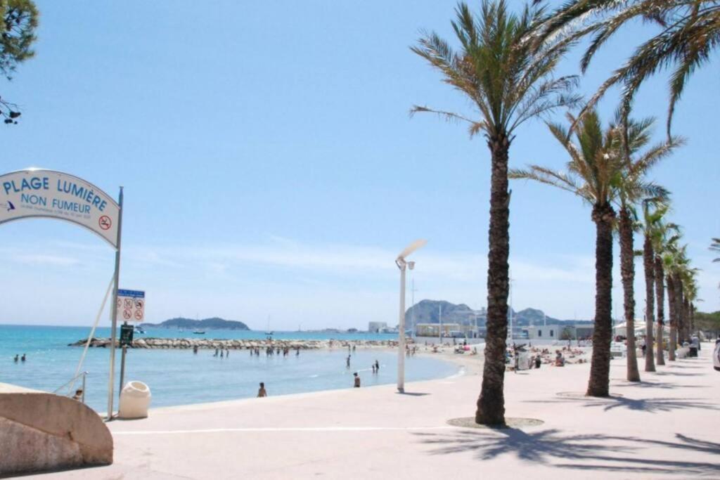 Blue Summer Vibes Mini Studio For Two, Ac, Parking, Beach At 50M, Spa Access -2 라시오타 외부 사진