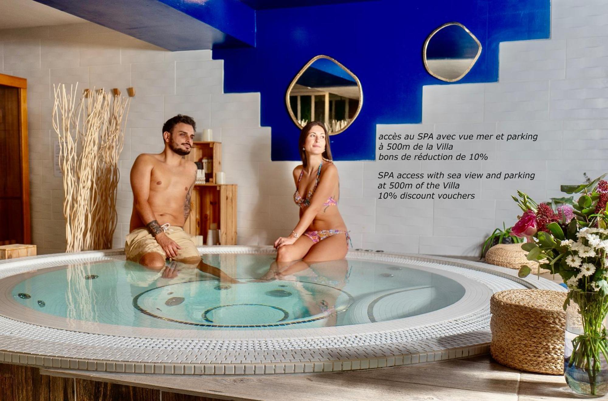 Blue Summer Vibes Mini Studio For Two, Ac, Parking, Beach At 50M, Spa Access -2 라시오타 외부 사진